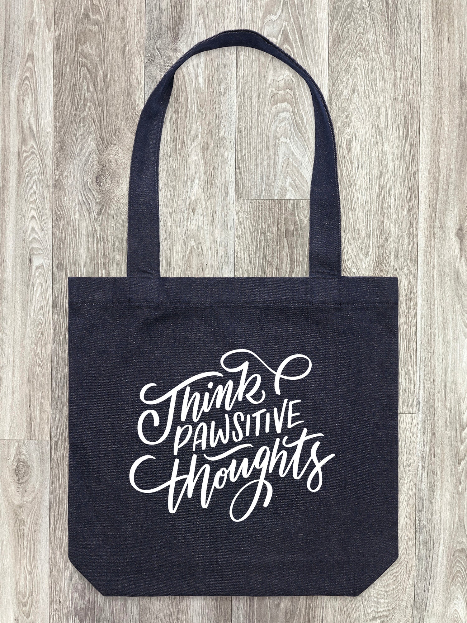 Think Pawsitive Thoughts Edith Tote Bag - Image 3