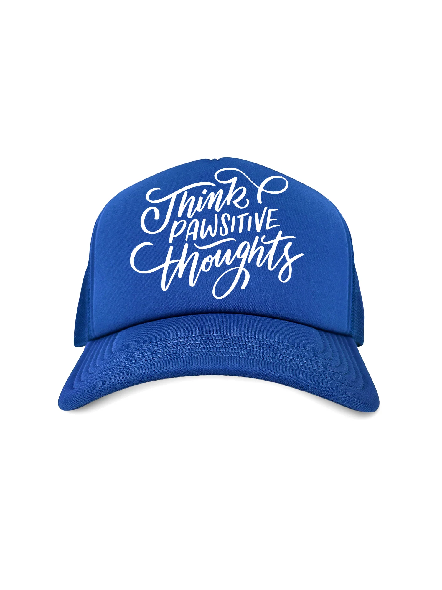 Think Pawsitive Thoughts Foam Trucker Cap - Image 11