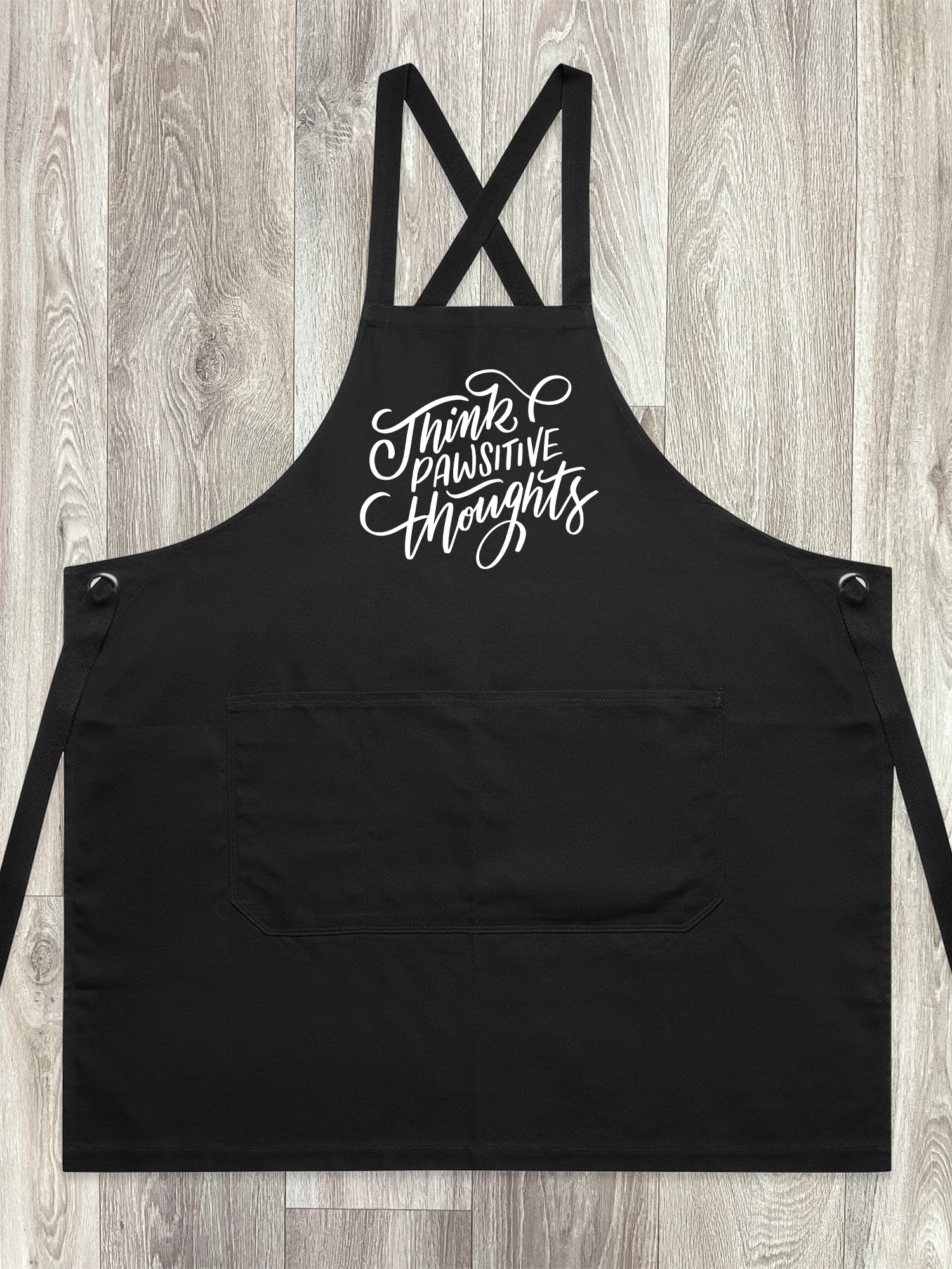 Think Pawsitive Thoughts Jarrah Crossback Apron