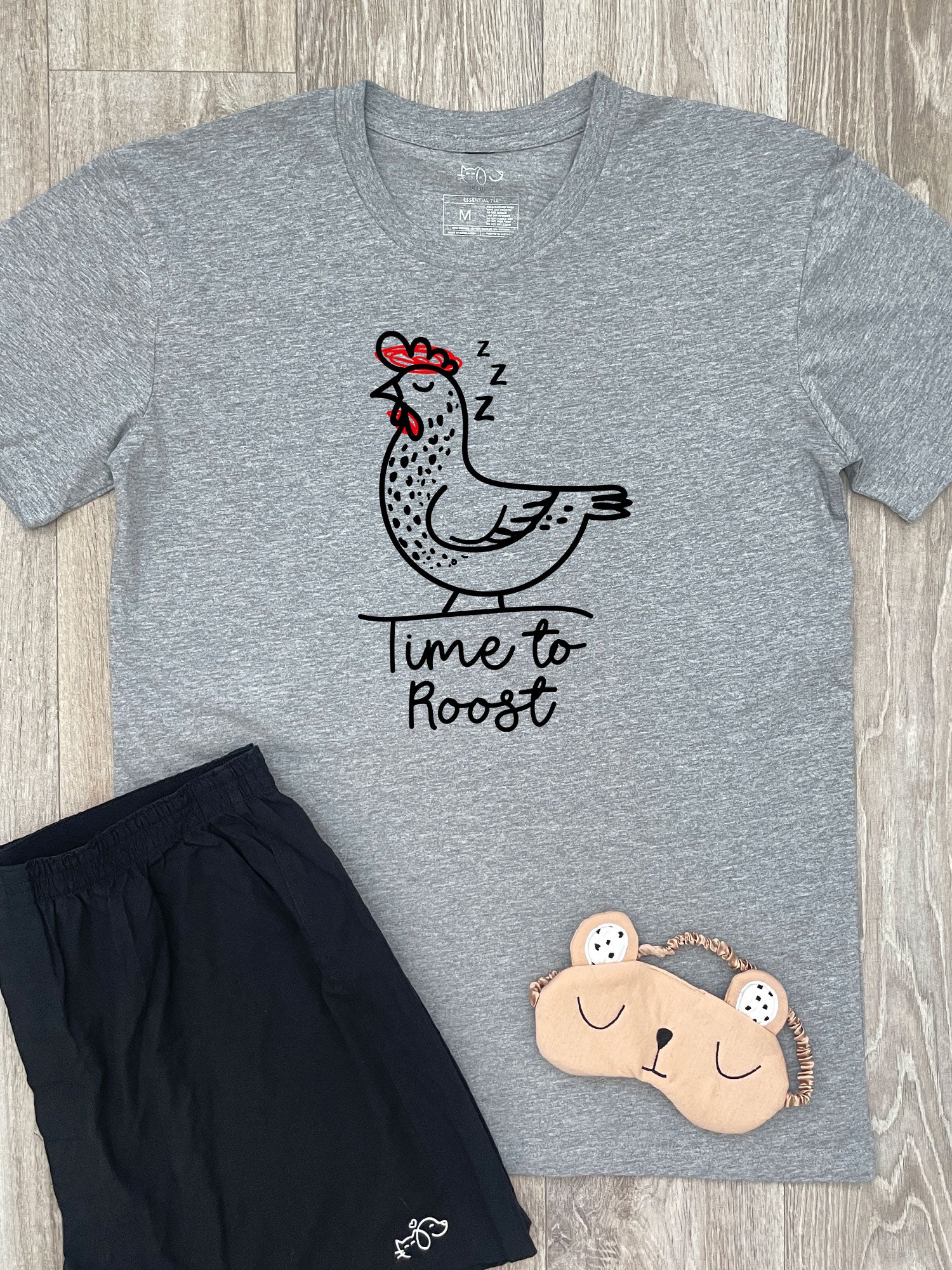 Time To Roost Essential Unisex Tee - Image 2