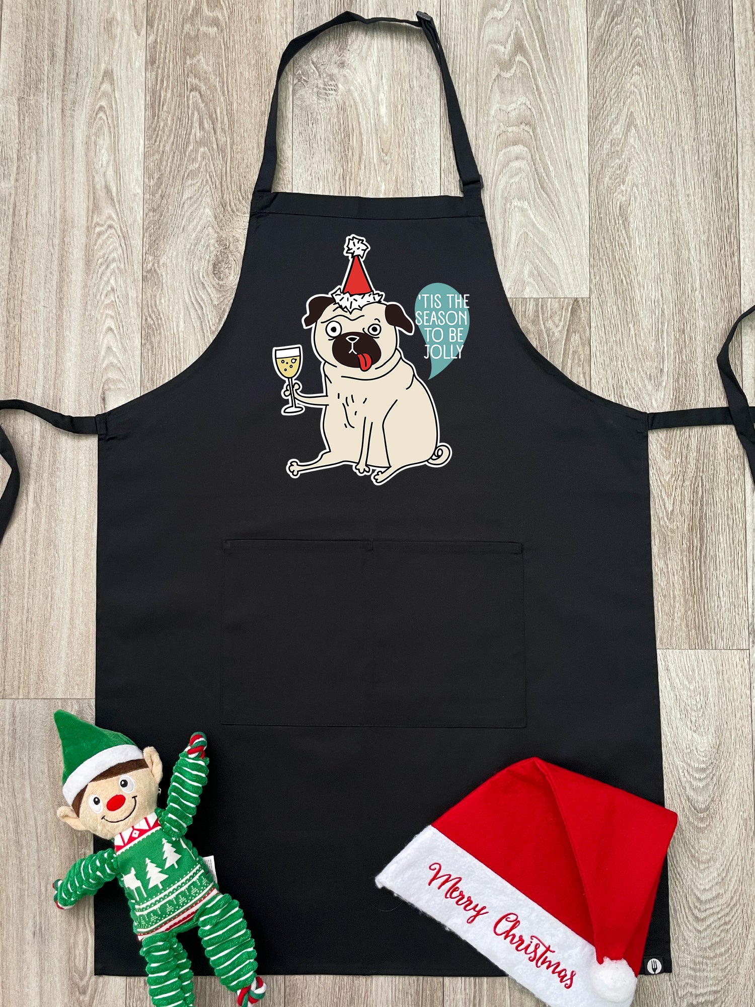 Tis The Season Bib Apron - Image 2