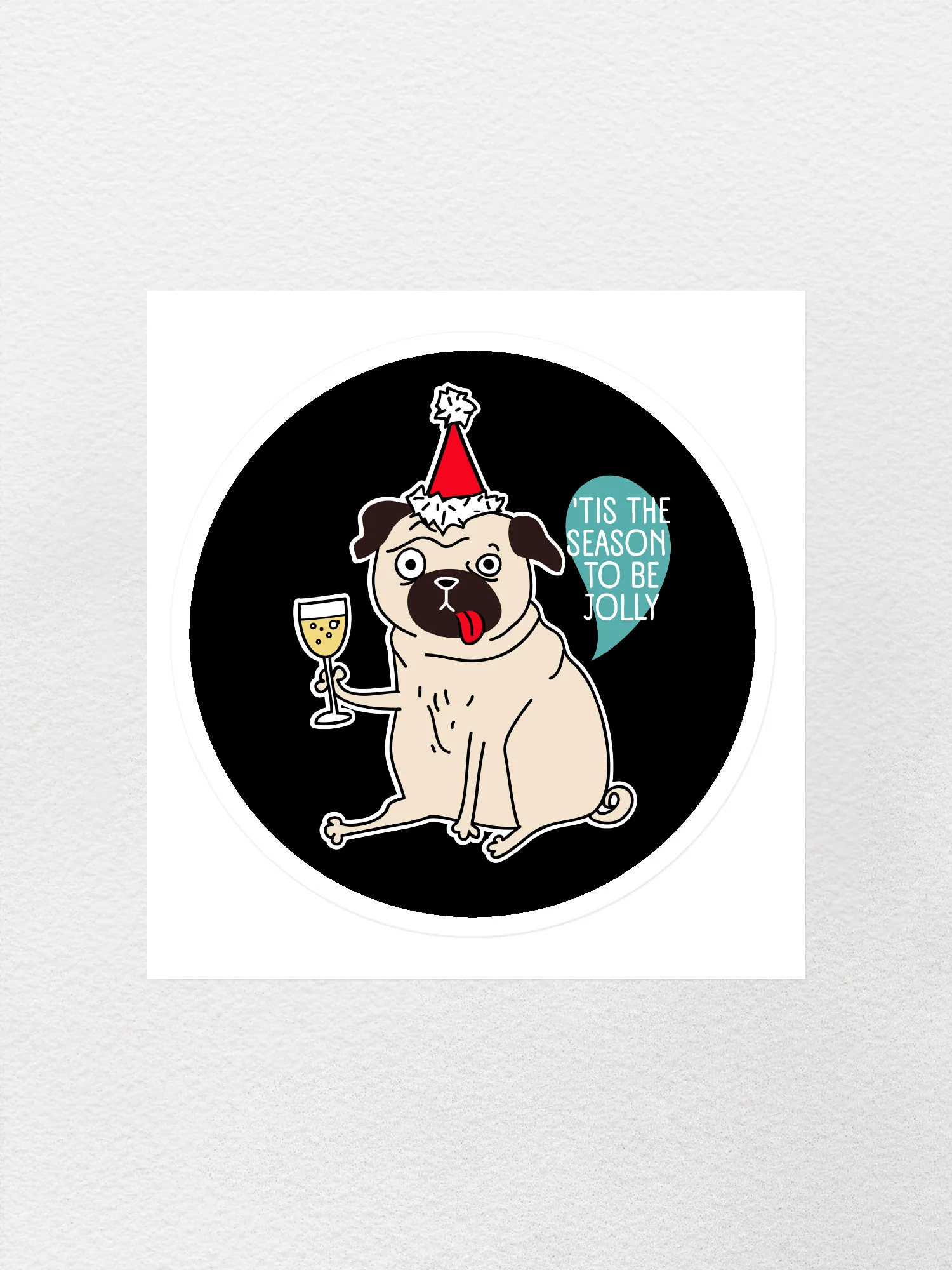 Tis The Season Sticker - Image 4