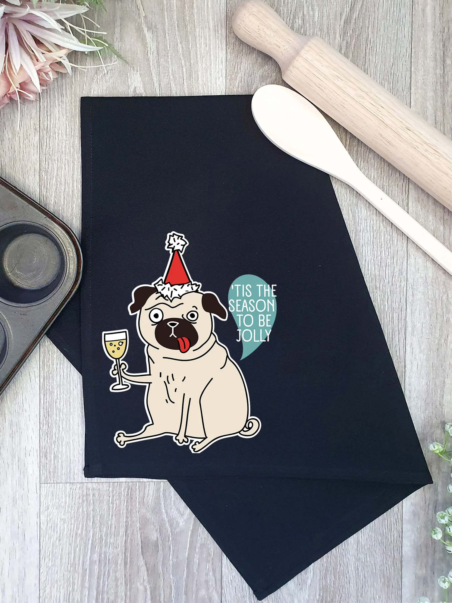 Tis The Season Tea Towel