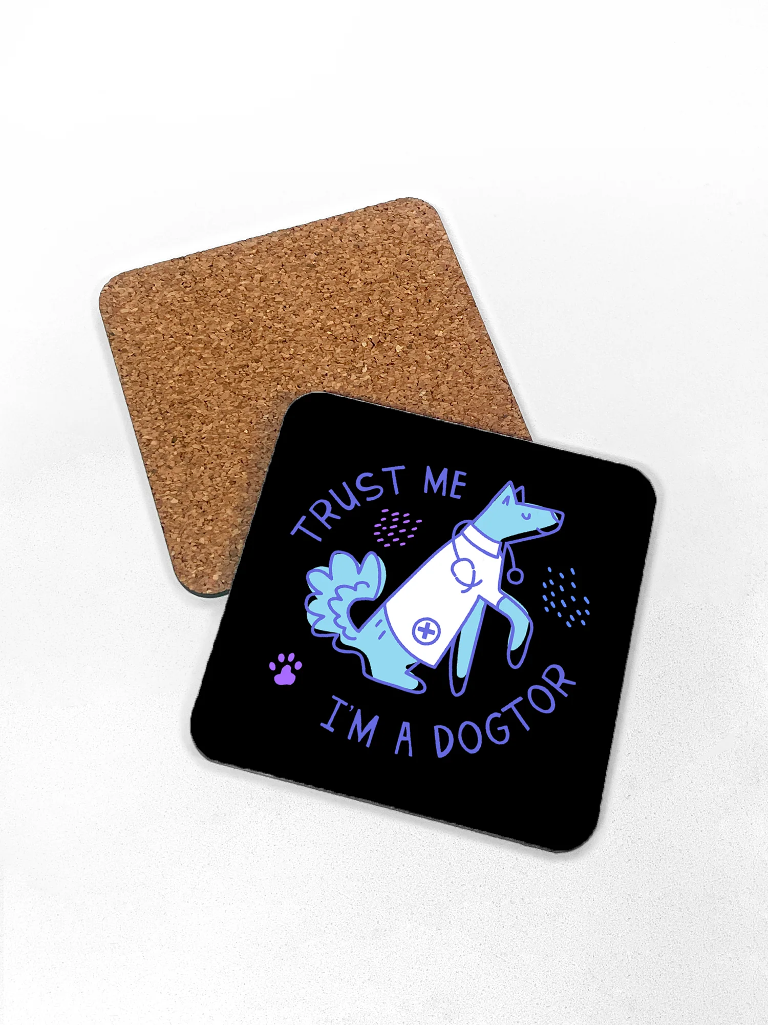 Trust Me I'm A Dogtor Coaster - Image 10