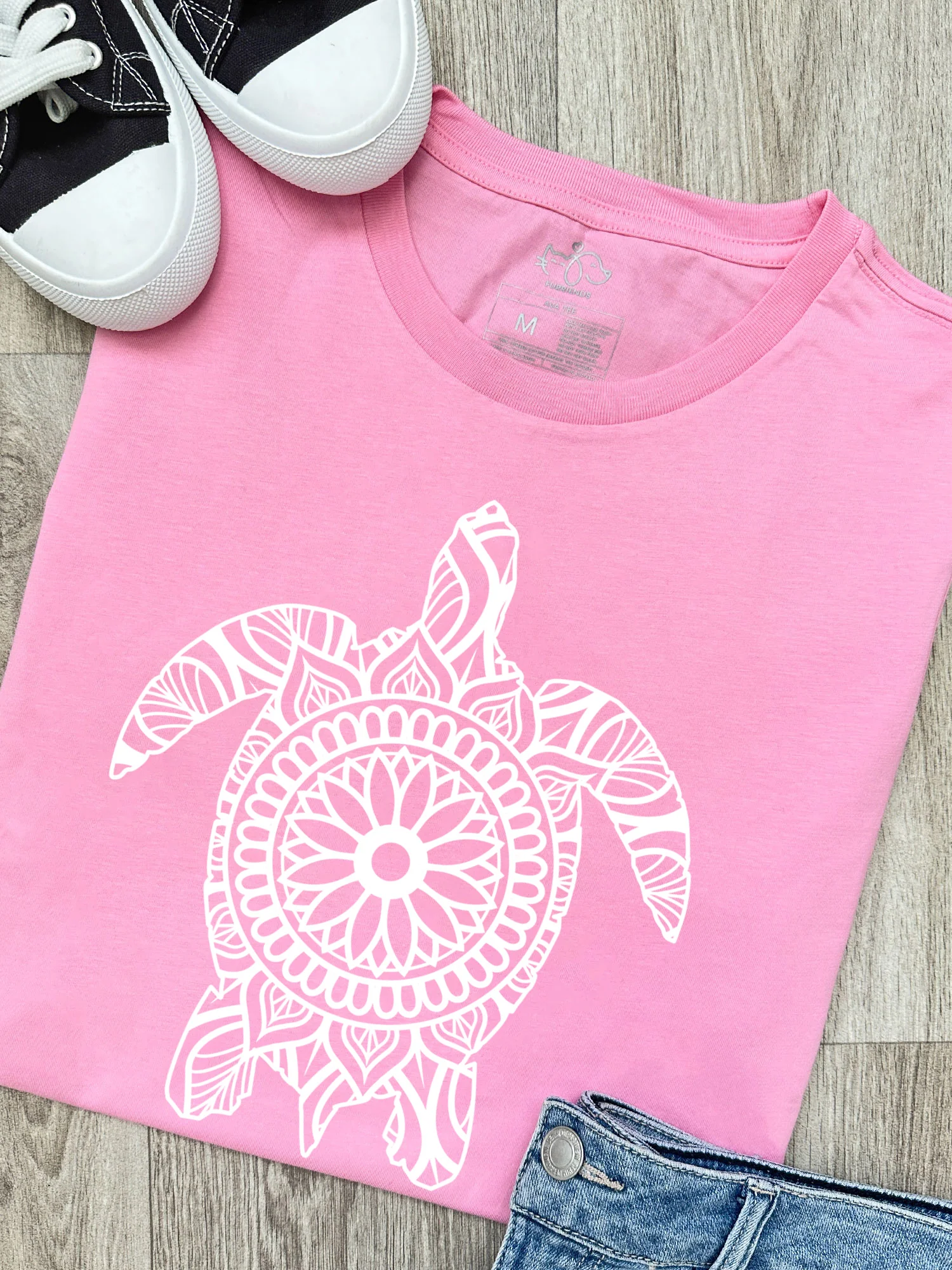 Turtle Mandala Ava Women's Regular Fit Tee - Image 2