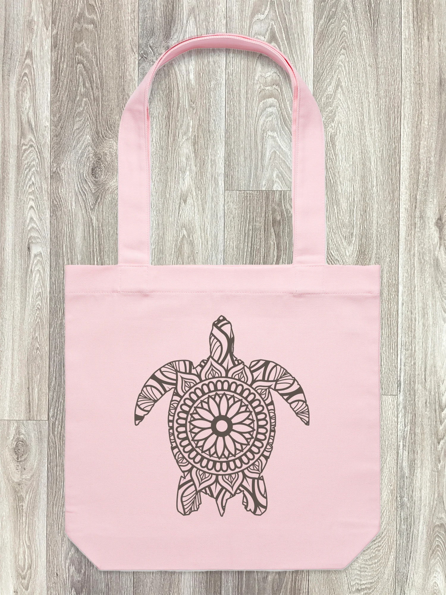 Turtle Mandala Edith Tote Bag - Image 9