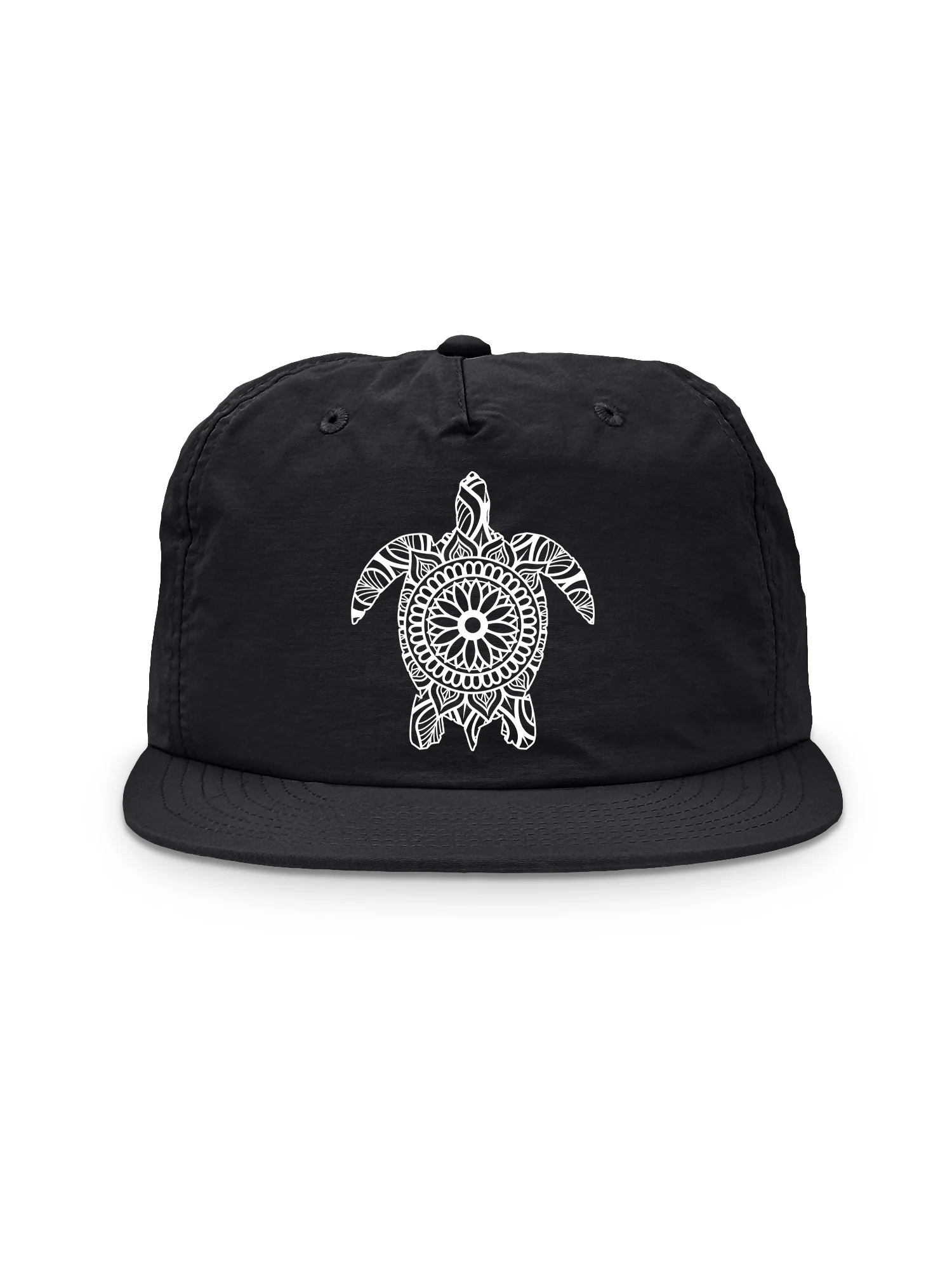 Turtle Mandala Quick-Dry Cap - Image 4