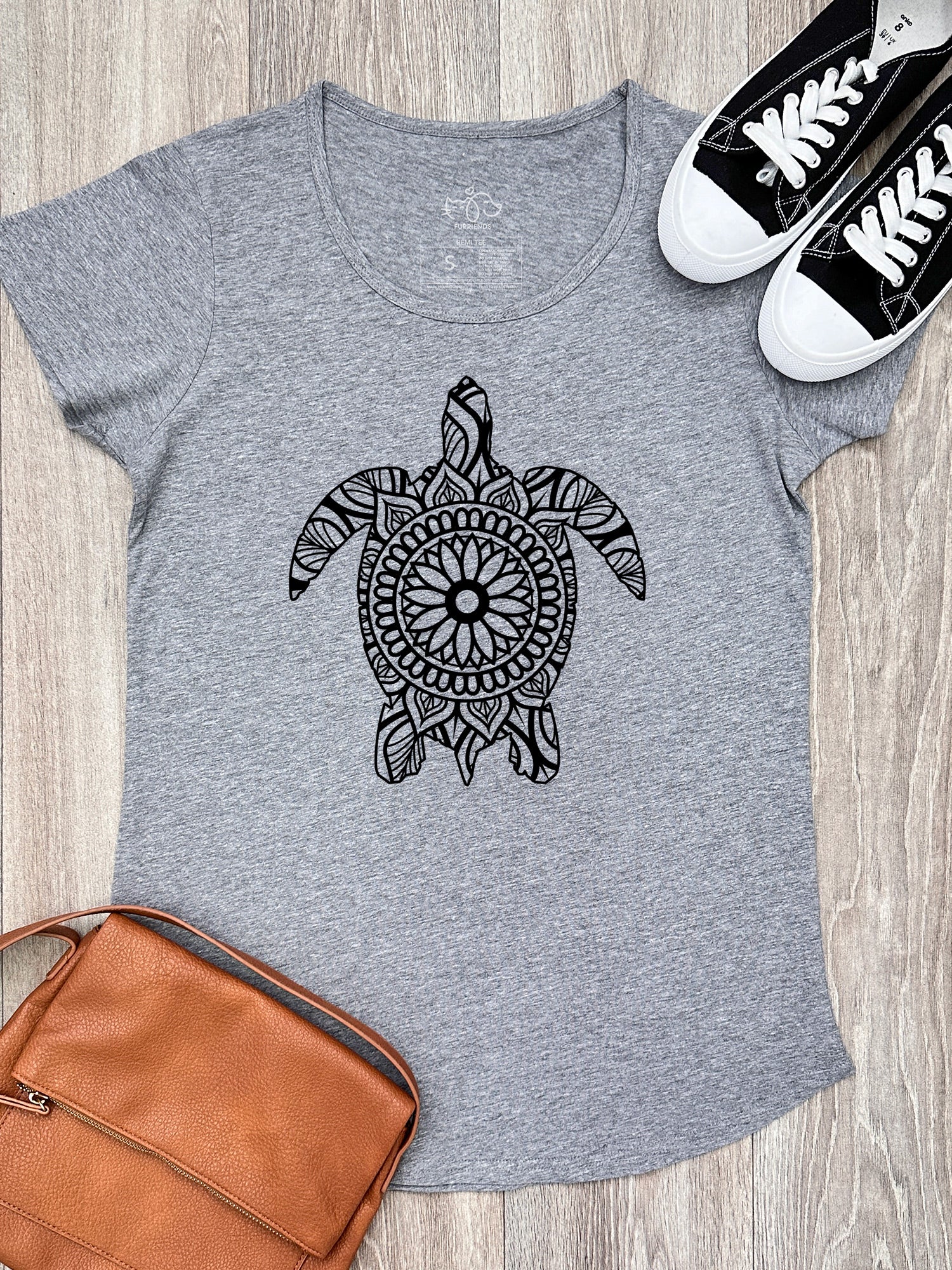 Turtle Mandala Remi Women's Tee - Image 5