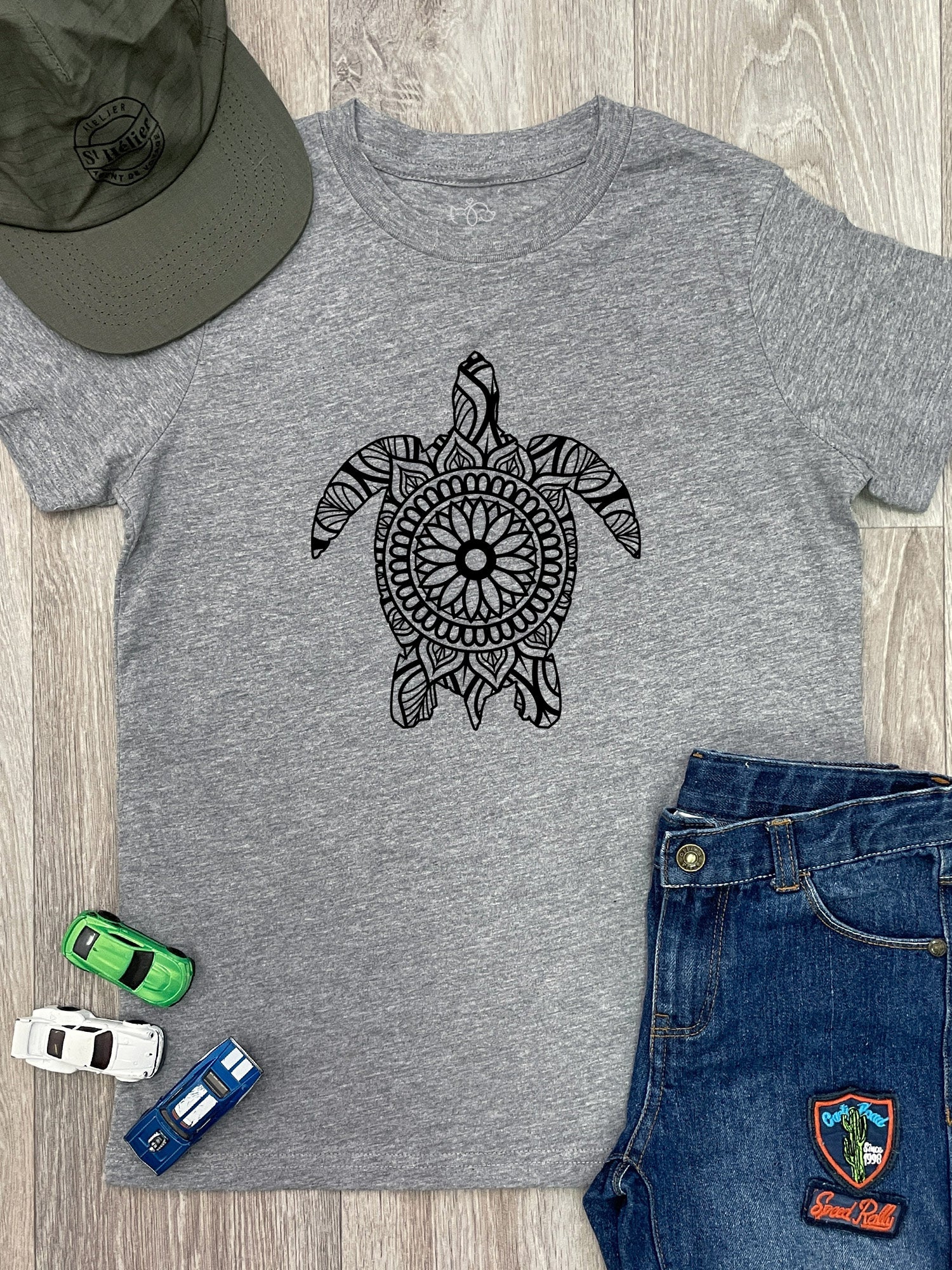 Turtle Mandala Youth Tee - Image 3