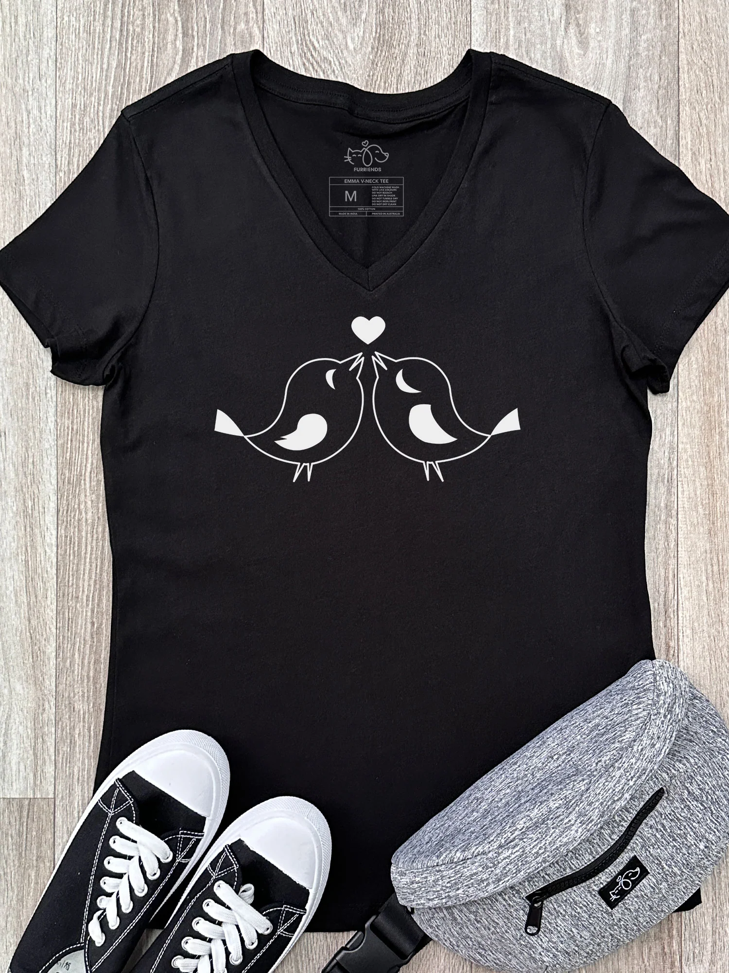 Tweethearts Emma V-Neck Tee - Image 3