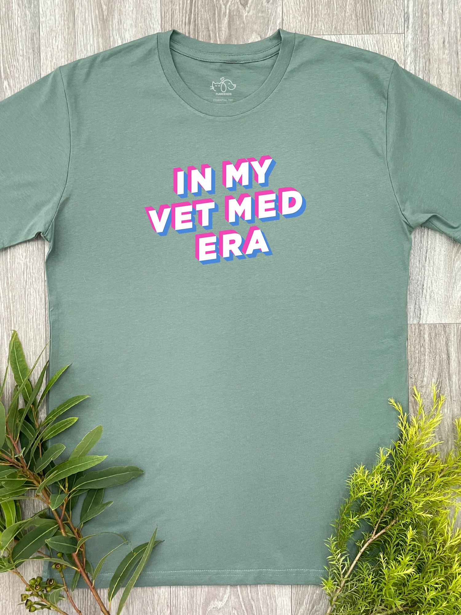 In My Vet Med Era Essential Unisex Tee - Image 10