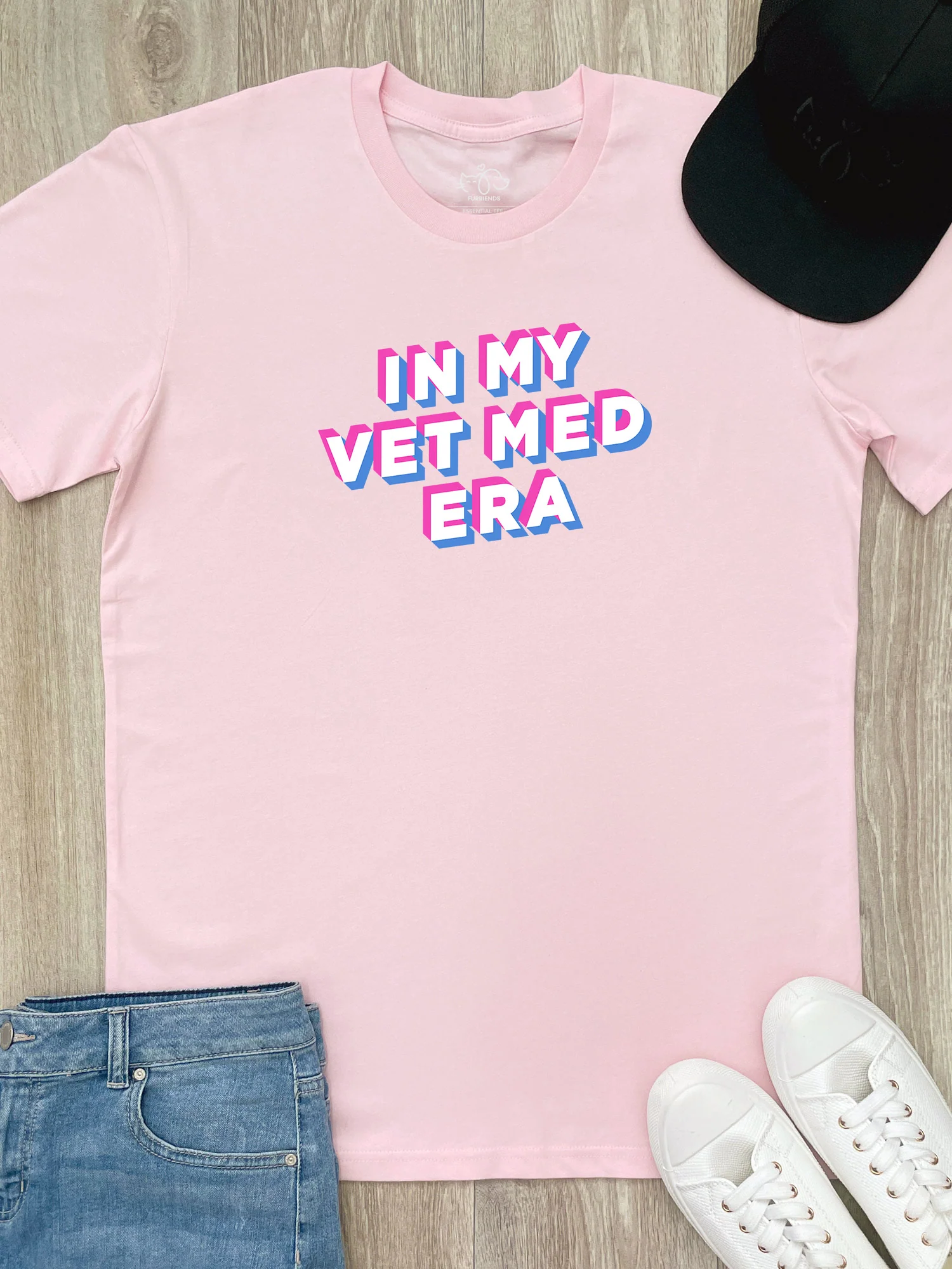 In My Vet Med Era Essential Unisex Tee - Image 6