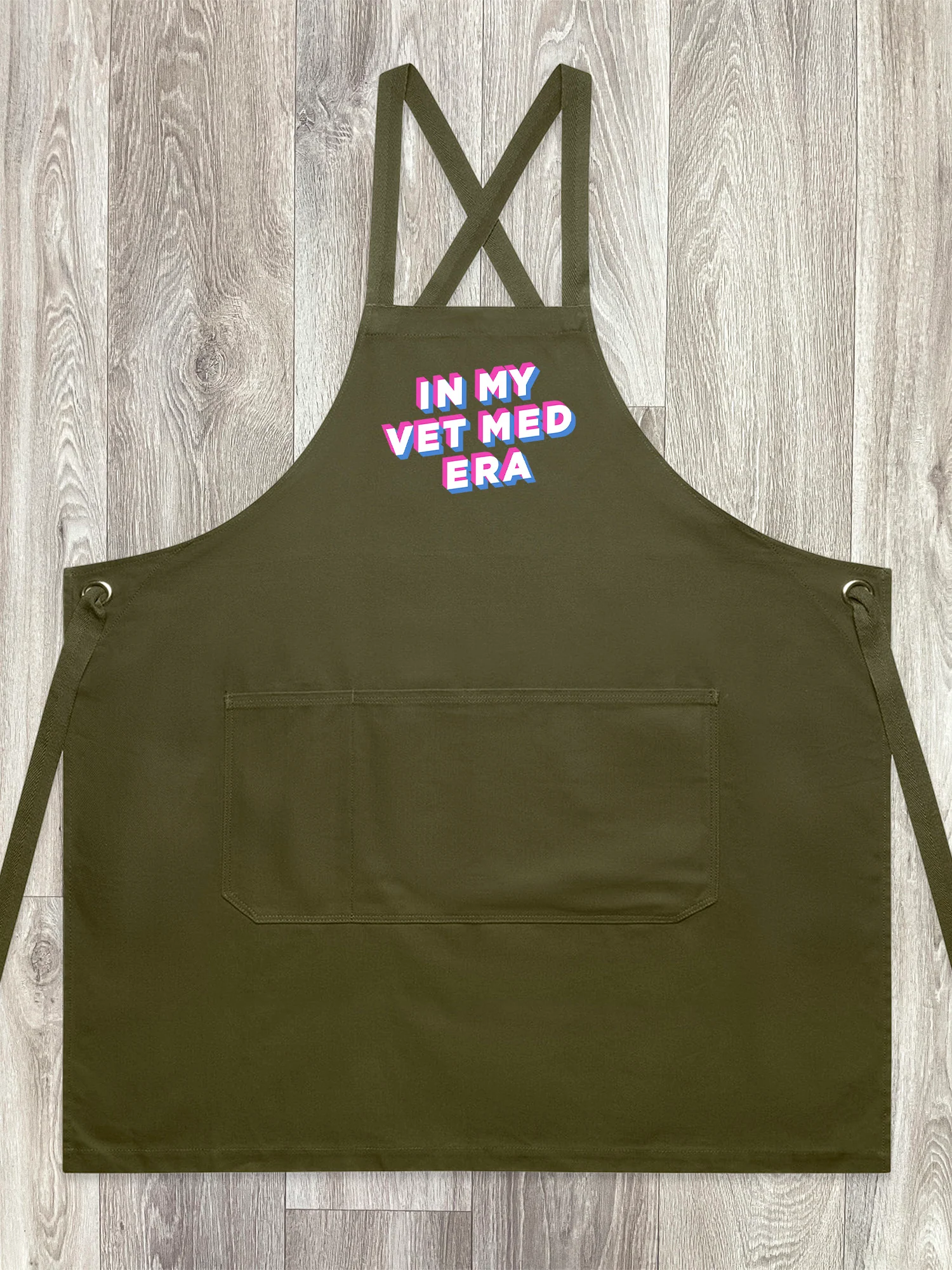 In My Vet Med Era Jarrah Crossback Apron - Image 5