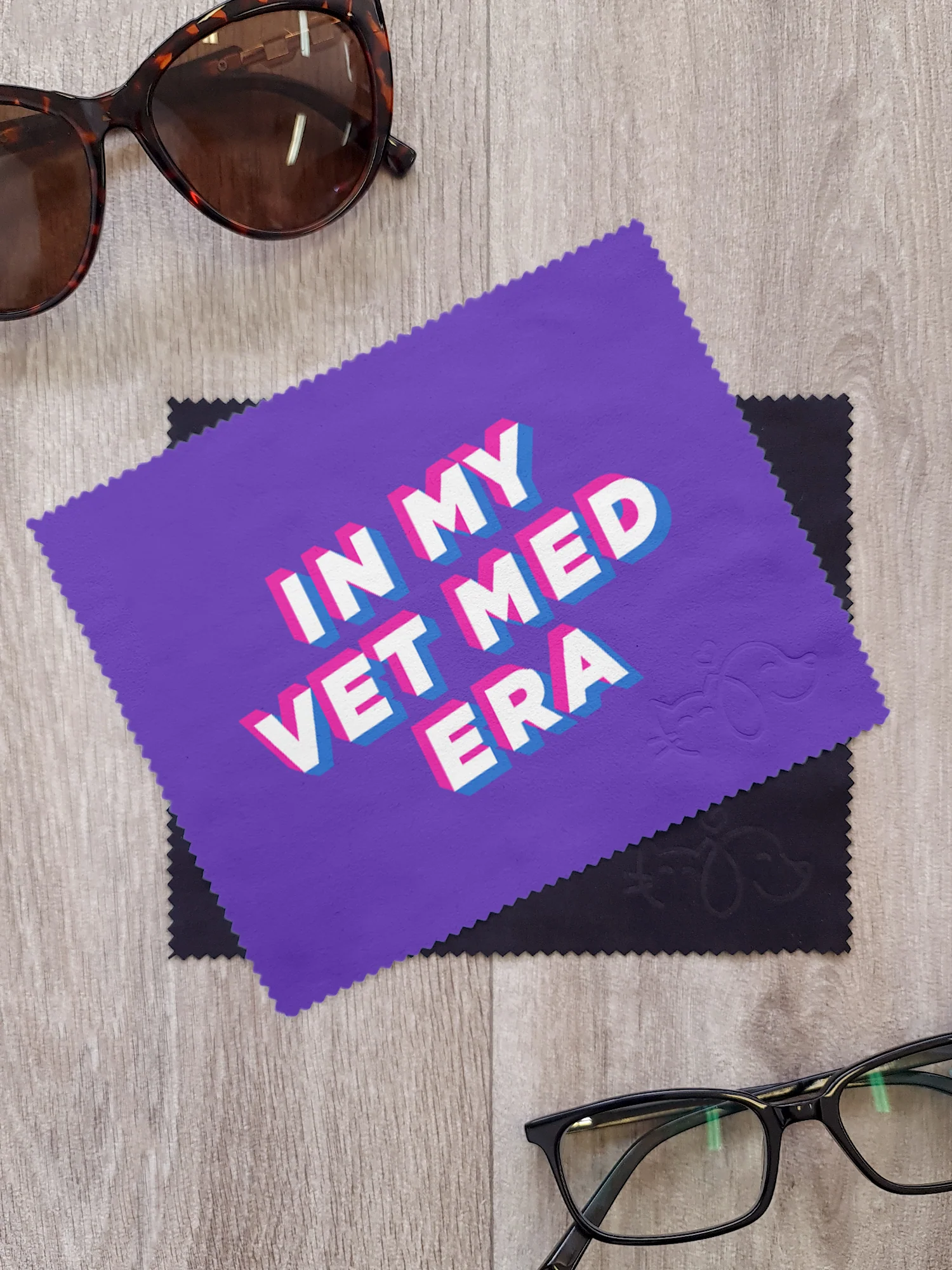 In My Vet Med Era Microfibre Suede Glasses Cleaning Cloths (Twinpack) - Image 4