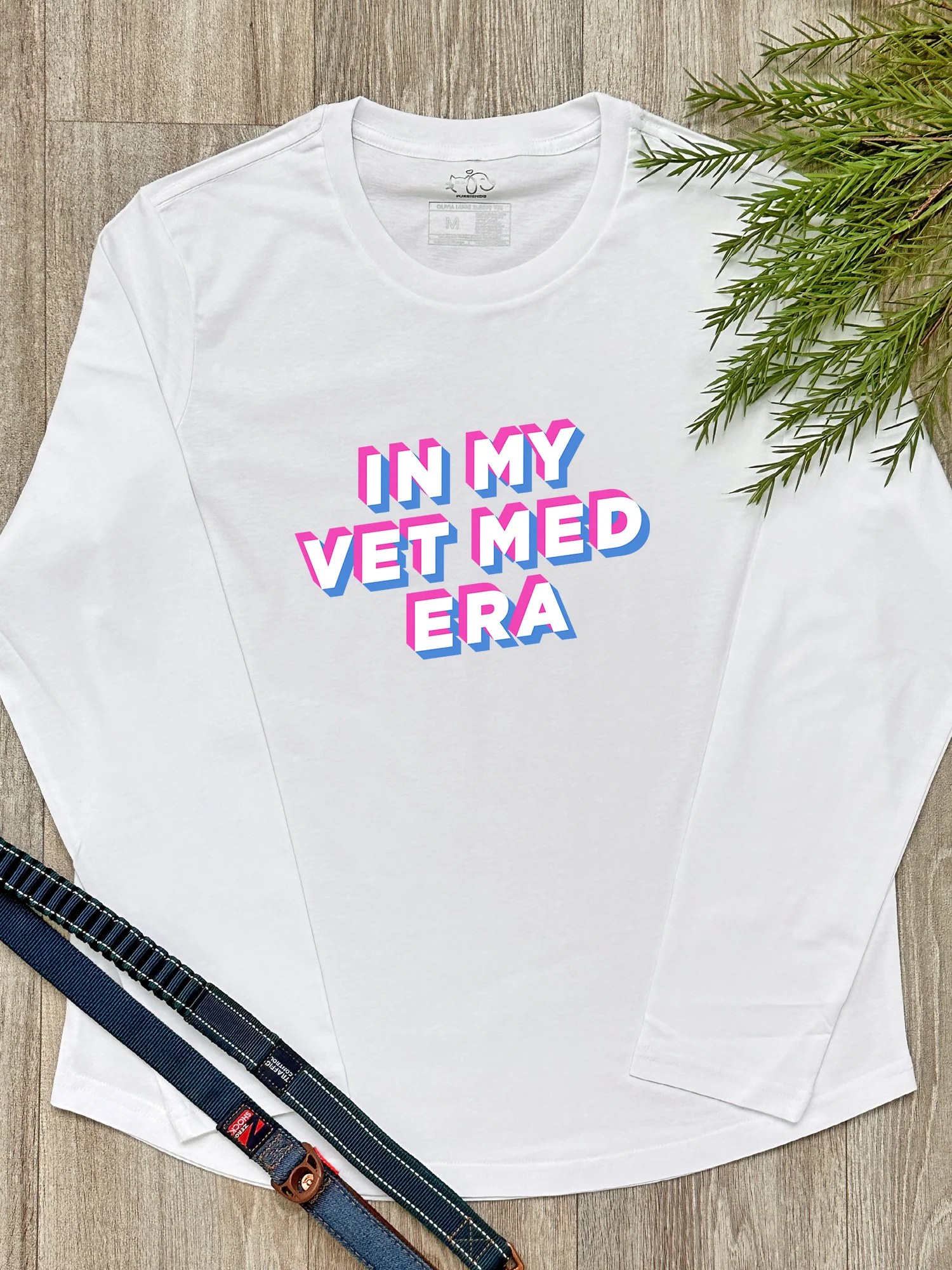 In My Vet Med Era Olivia Long Sleeve Tee - Image 2
