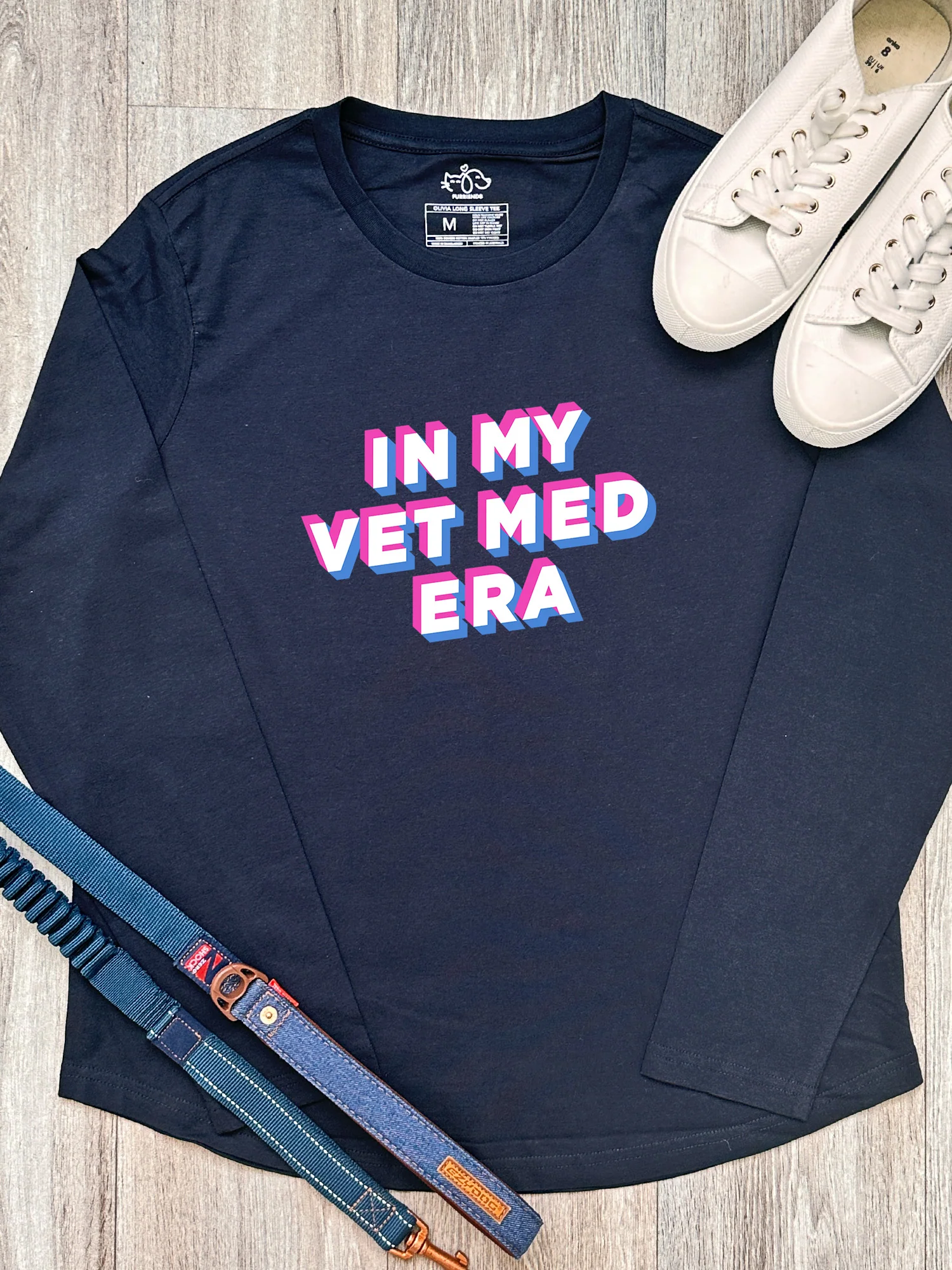 In My Vet Med Era Olivia Long Sleeve Tee - Image 3