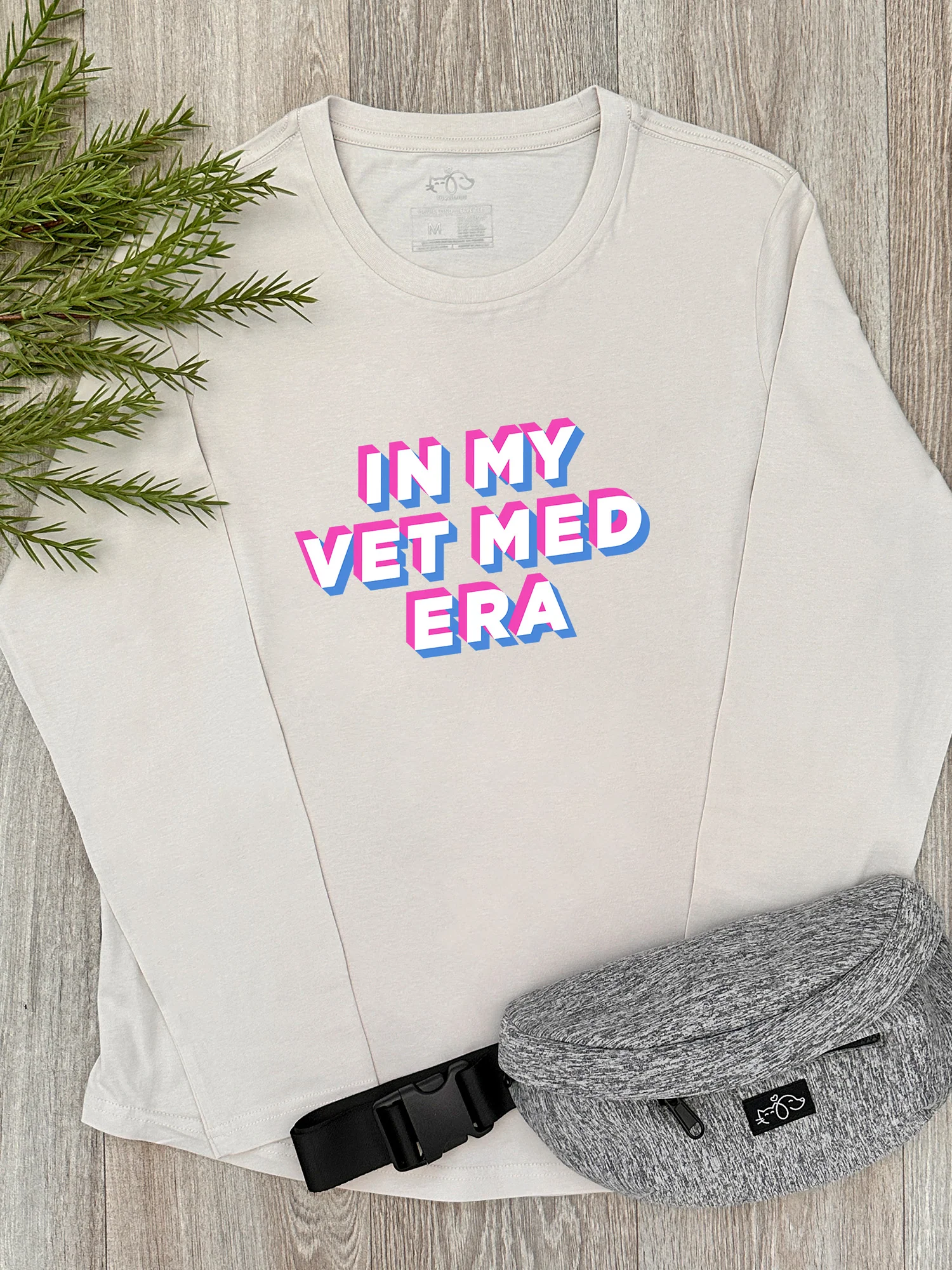 In My Vet Med Era Olivia Long Sleeve Tee - Image 4