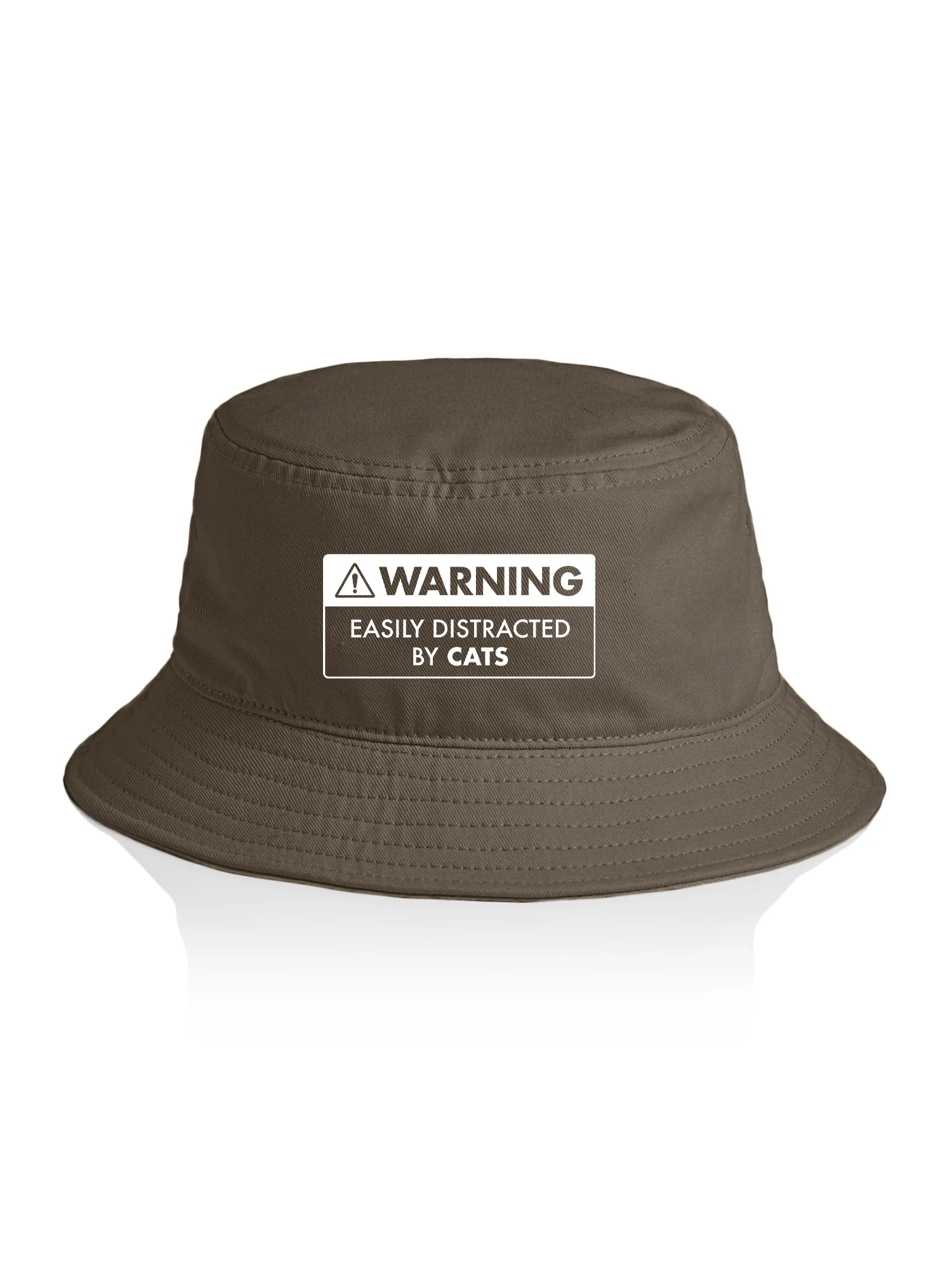 Warning Sign! Easily Distracted By... Customisable Bucket Hat