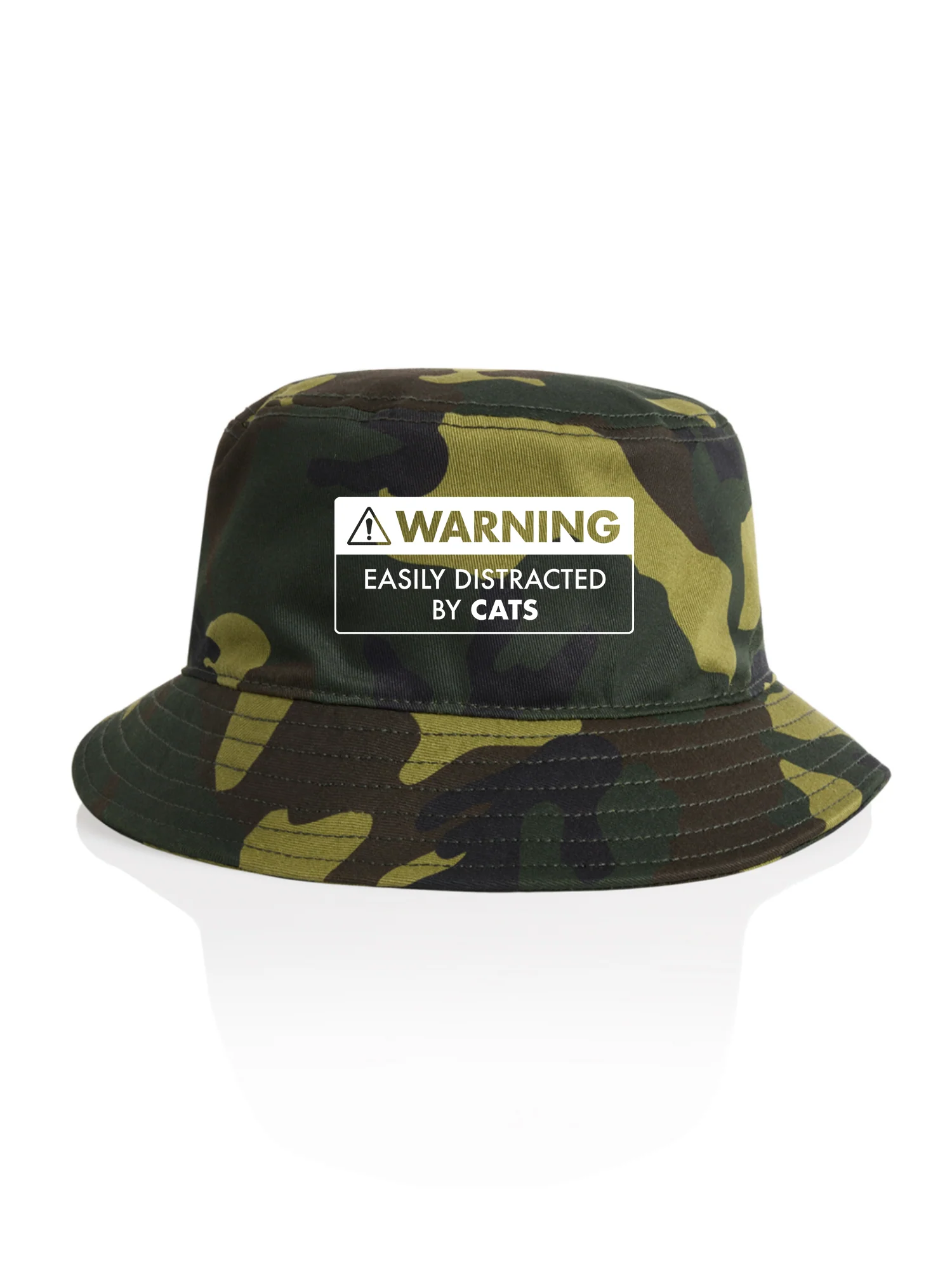 Warning Sign! Easily Distracted By... Customisable Bucket Hat - Image 5