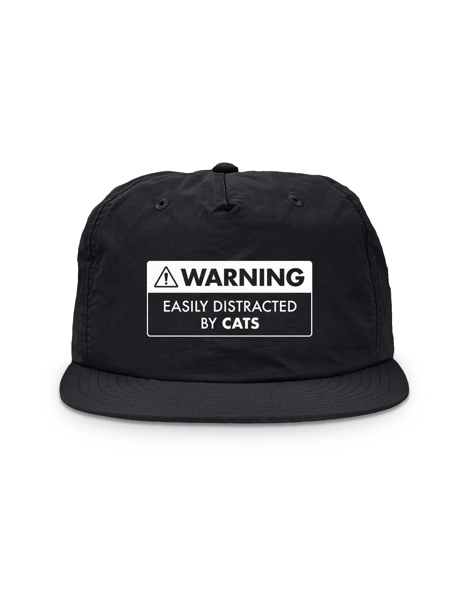 Warning Sign! Easily Distracted By... Customisable Quick-Dry Cap - Image 3