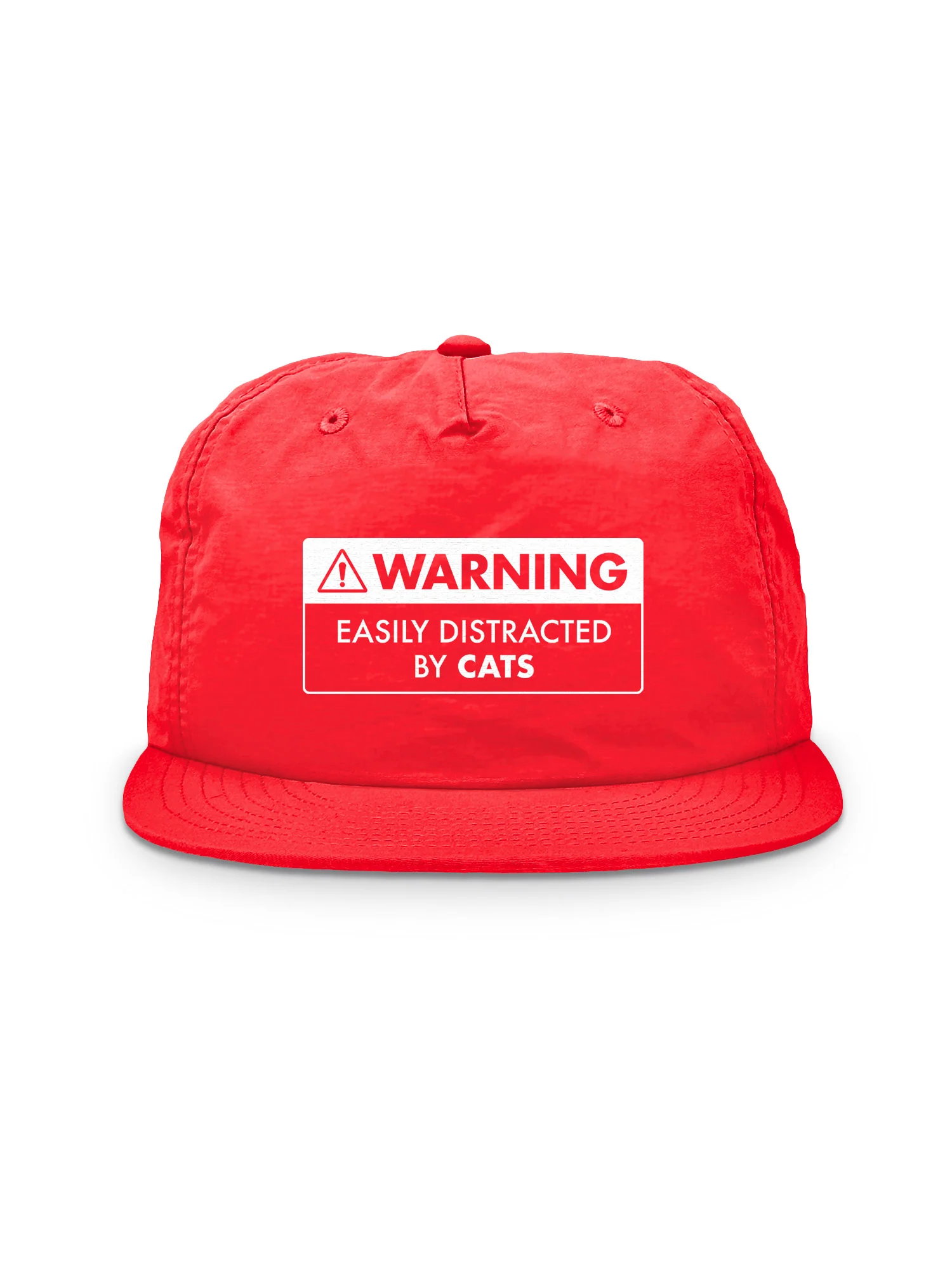 Warning Sign! Easily Distracted By... Customisable Quick-Dry Cap - Image 4