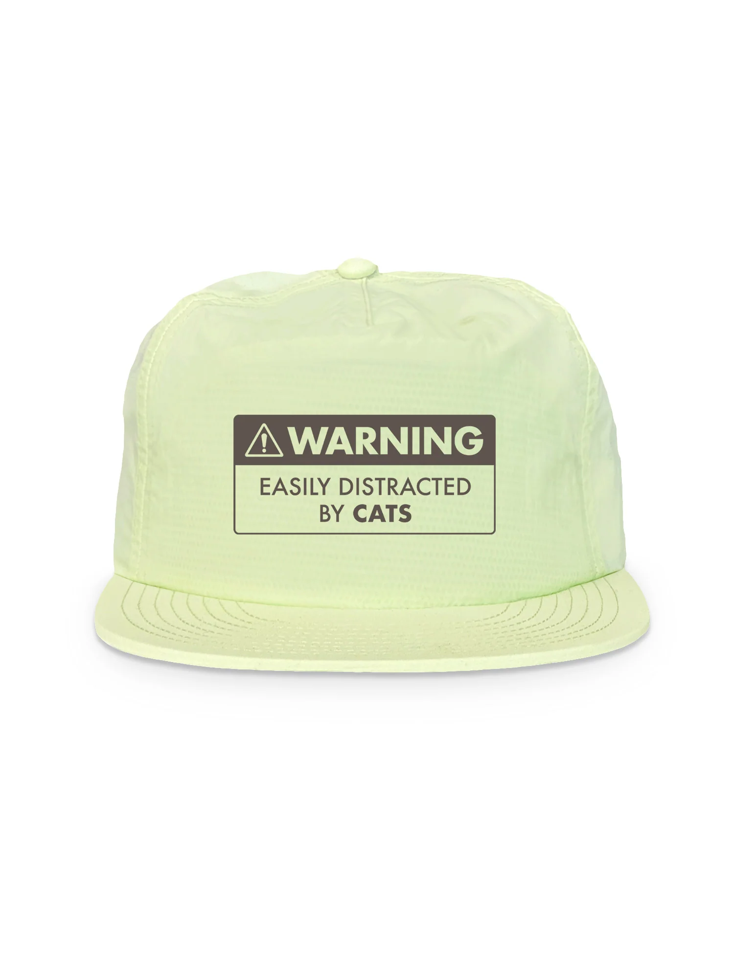 Warning Sign! Easily Distracted By... Customisable Quick-Dry Cap - Image 5