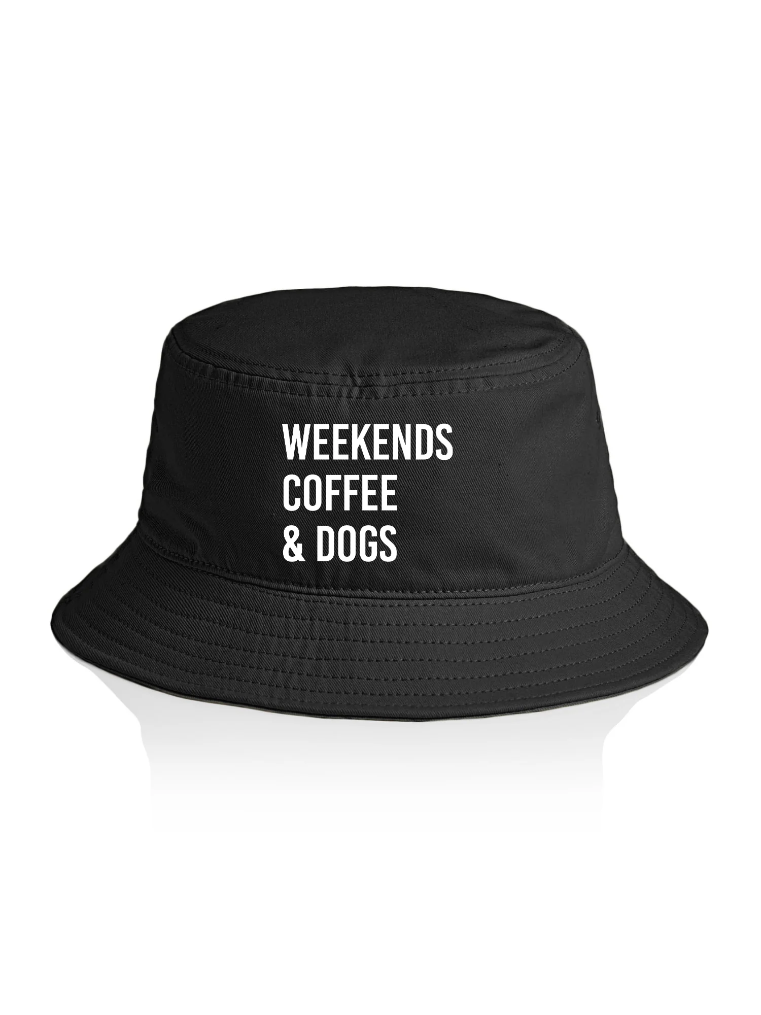 Weekends Coffee & Dogs Bucket Hat - Image 8