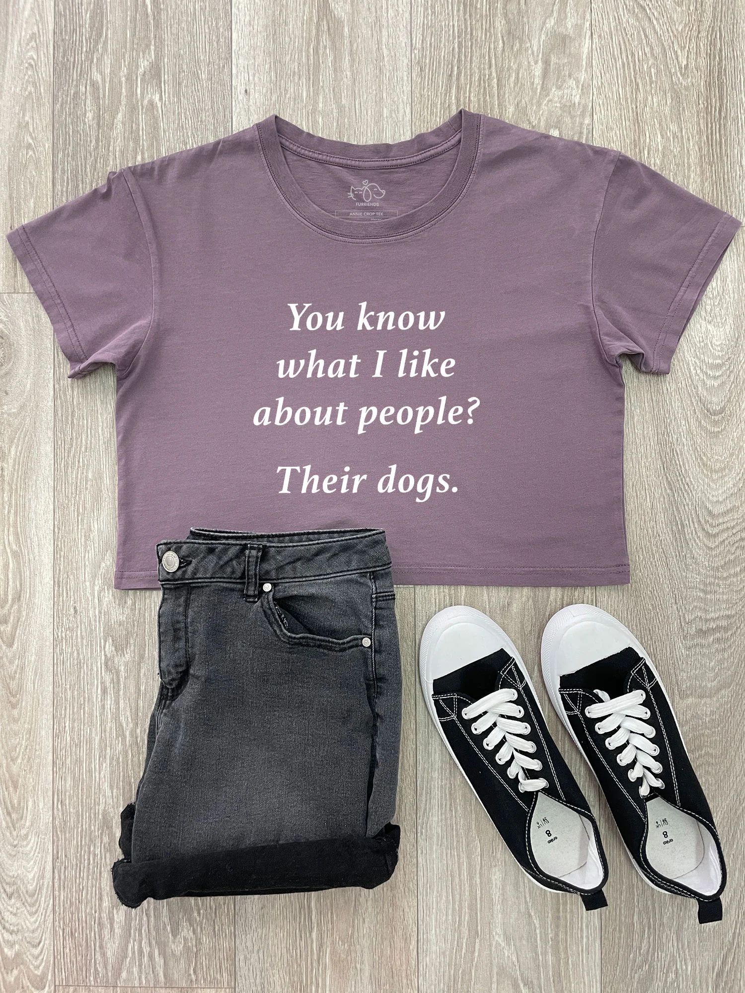 What I Like About People Annie Crop Tee - Image 3