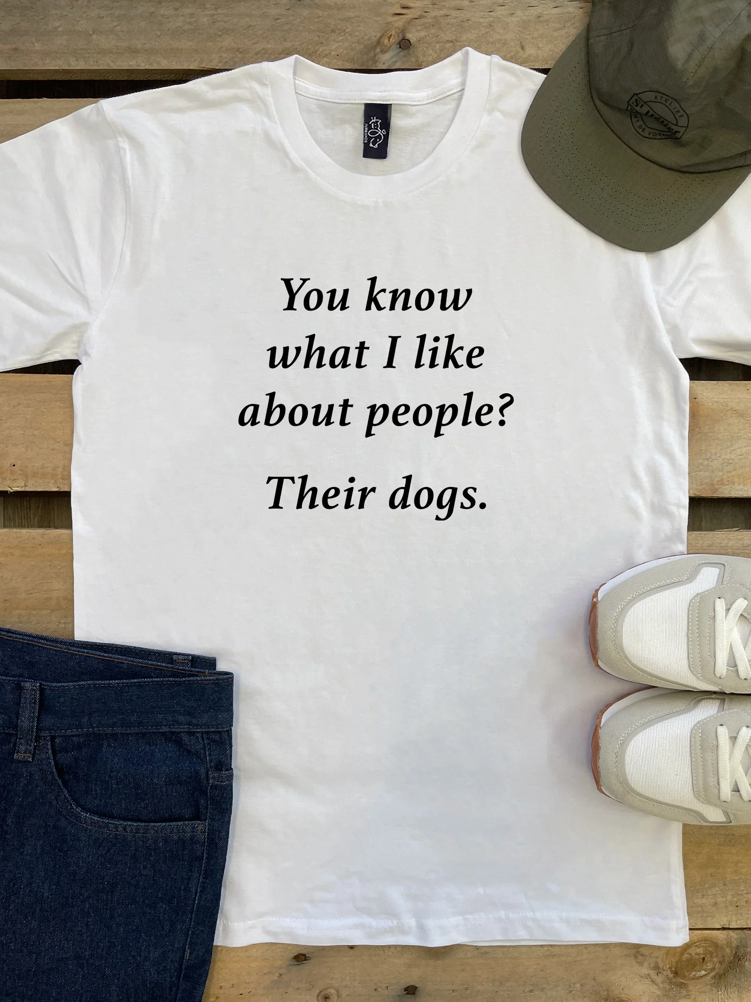 What I Like About People Essential Unisex Tee - Image 3
