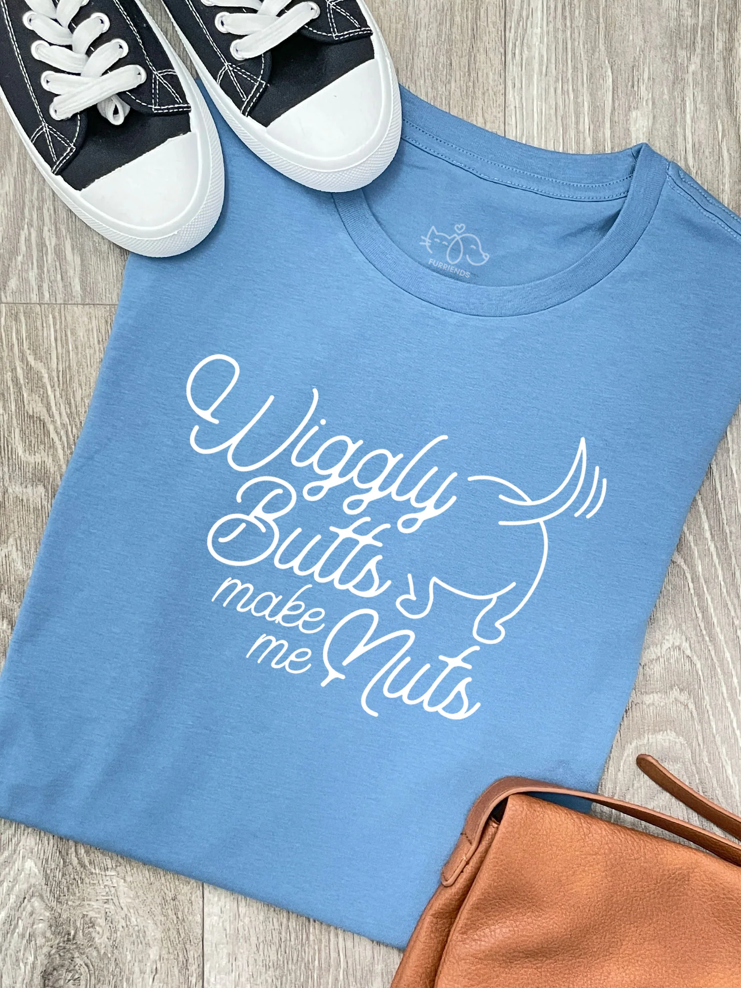 Wiggly Butts Make Me Nuts Ava Women's Regular Fit Tee