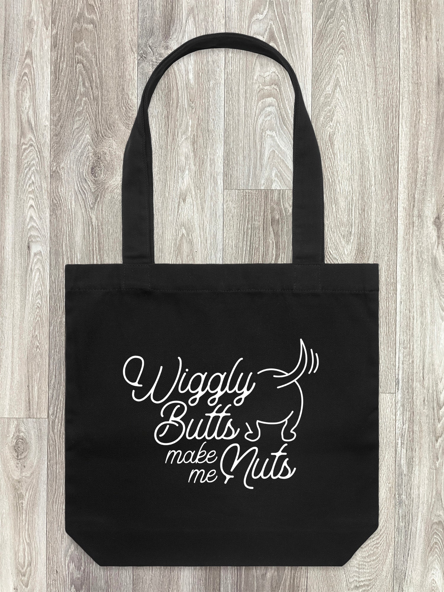Wiggly Butts Make Me Nuts Edith Tote Bag - Image 5