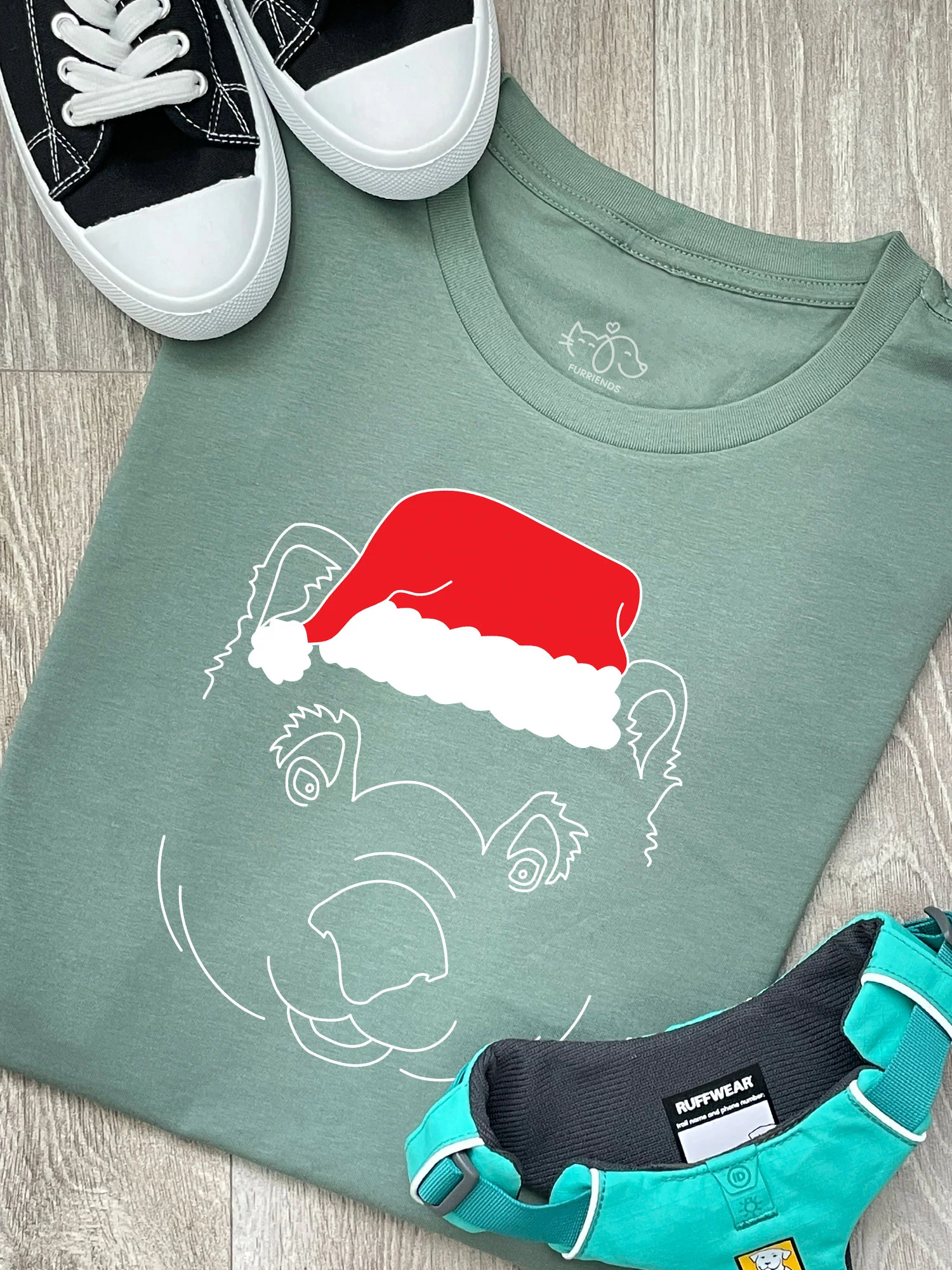 Wombat Christmas Edition Ava Women's Regular Fit Tee - Image 4