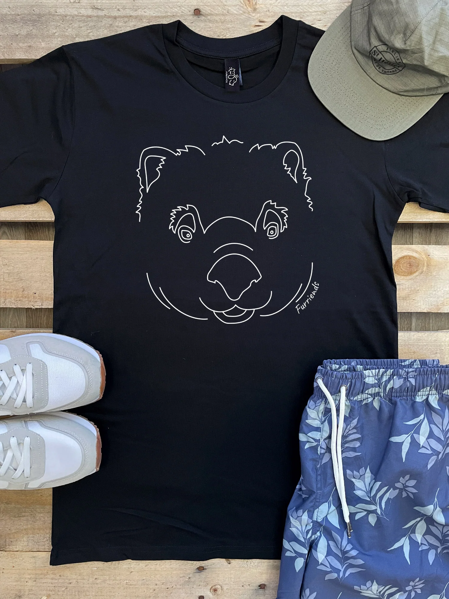 Wombat Essential Unisex Tee - Image 3