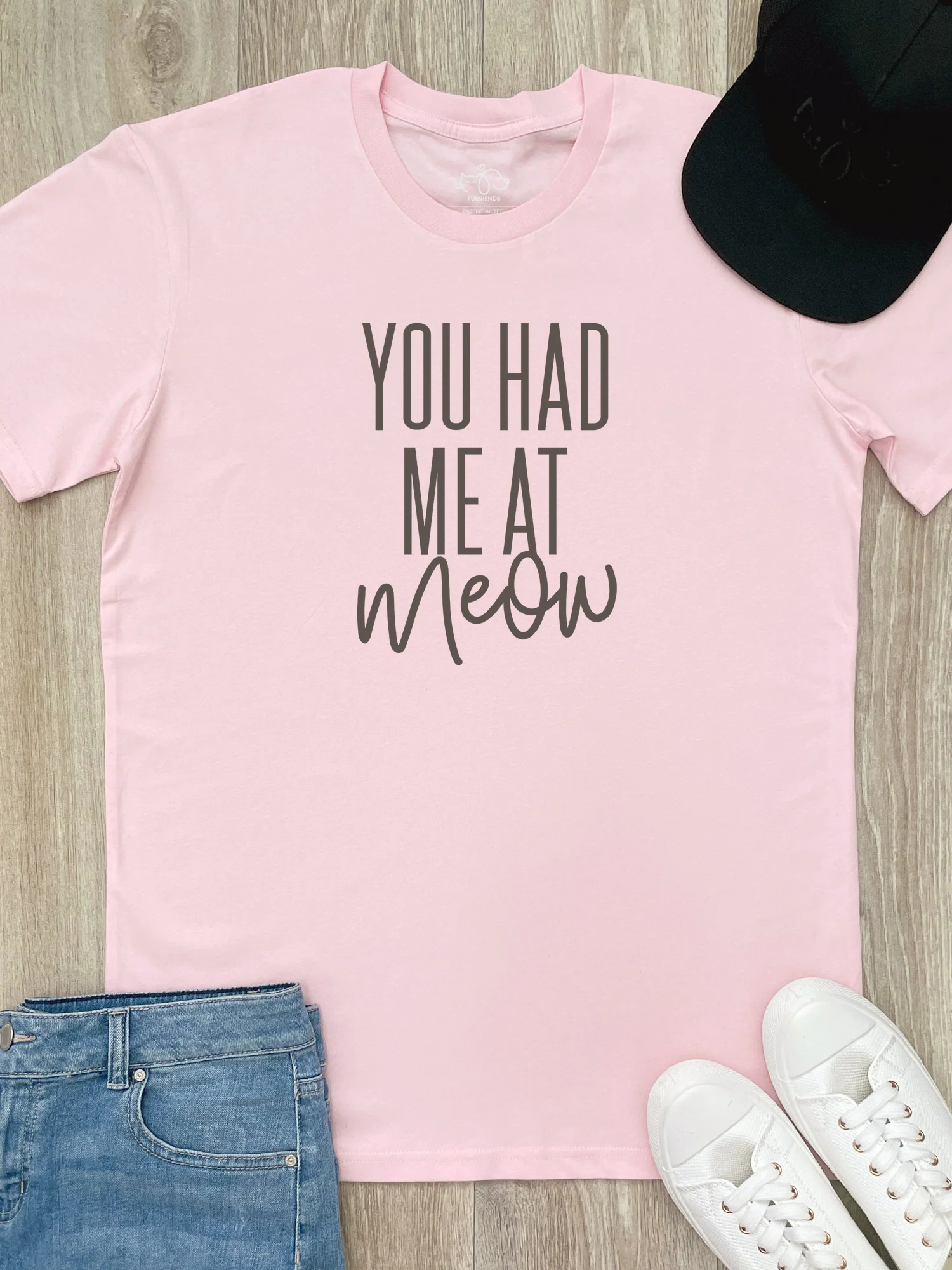 You Had Me At Meow Essential Unisex Tee - Image 7