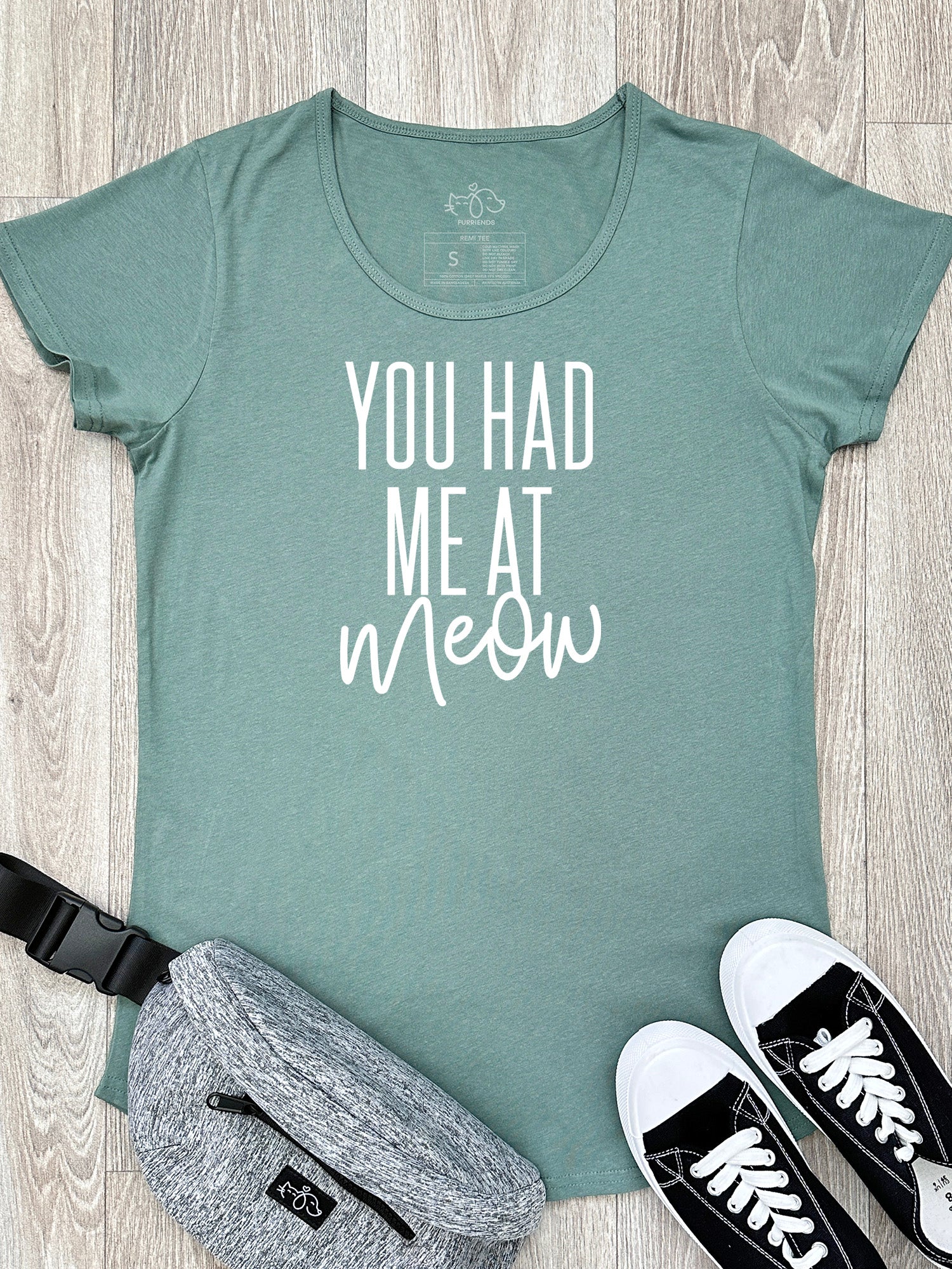 You Had Me At Meow Remi Women's Tee - Image 4