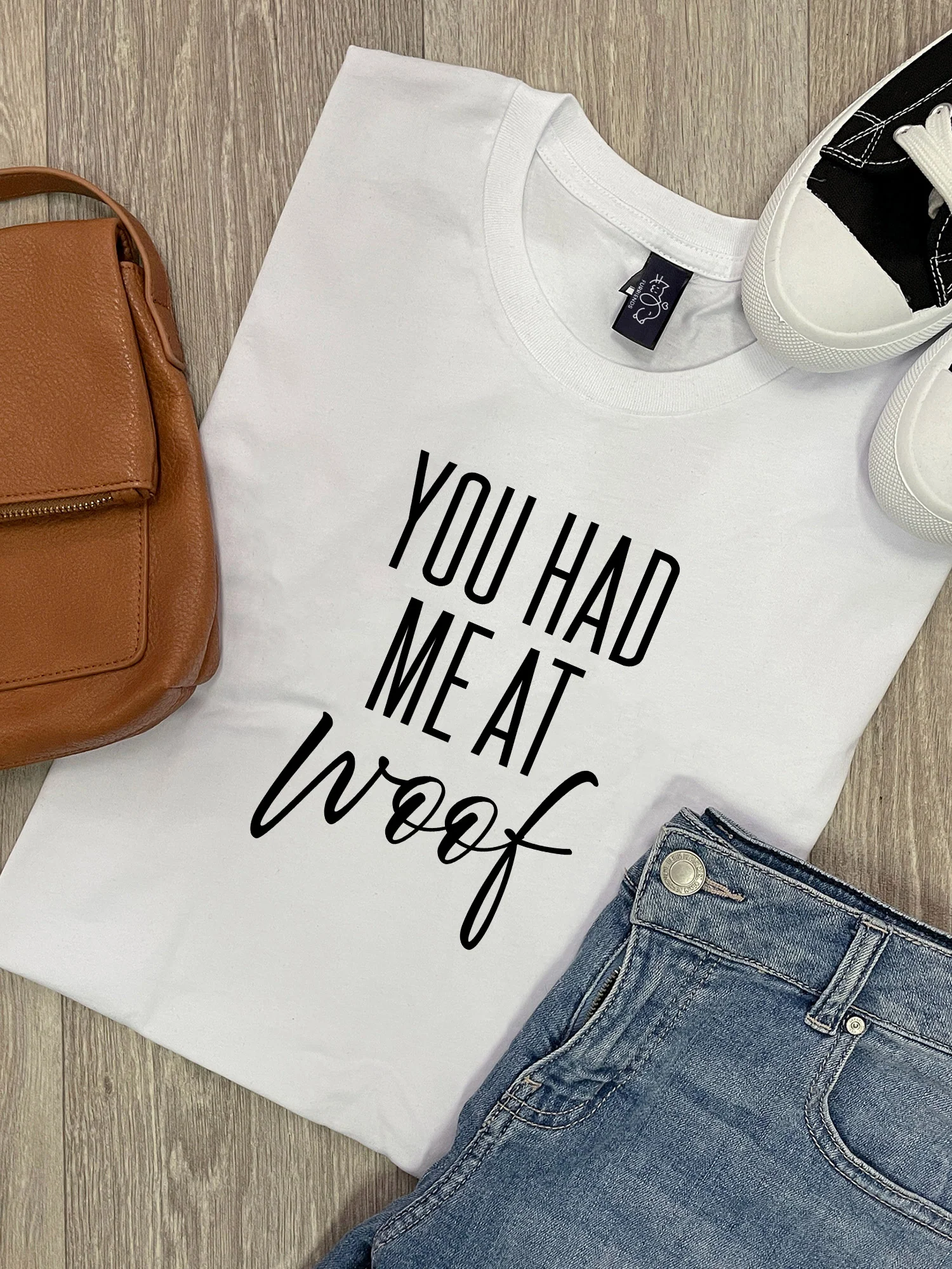 You Had Me At Woof Ava Women's Regular Fit Tee - Image 5