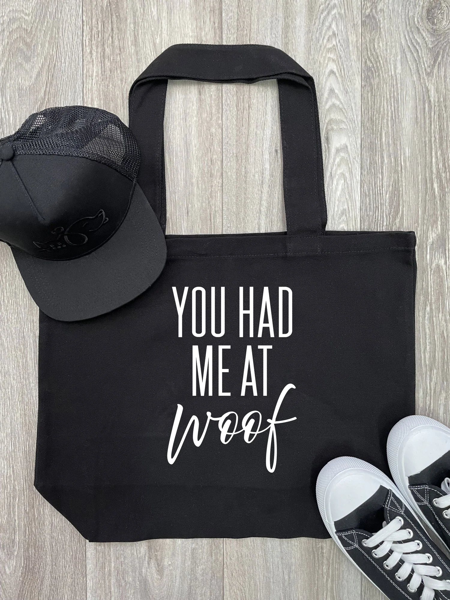 You Had Me At Woof Stella Tote Bag